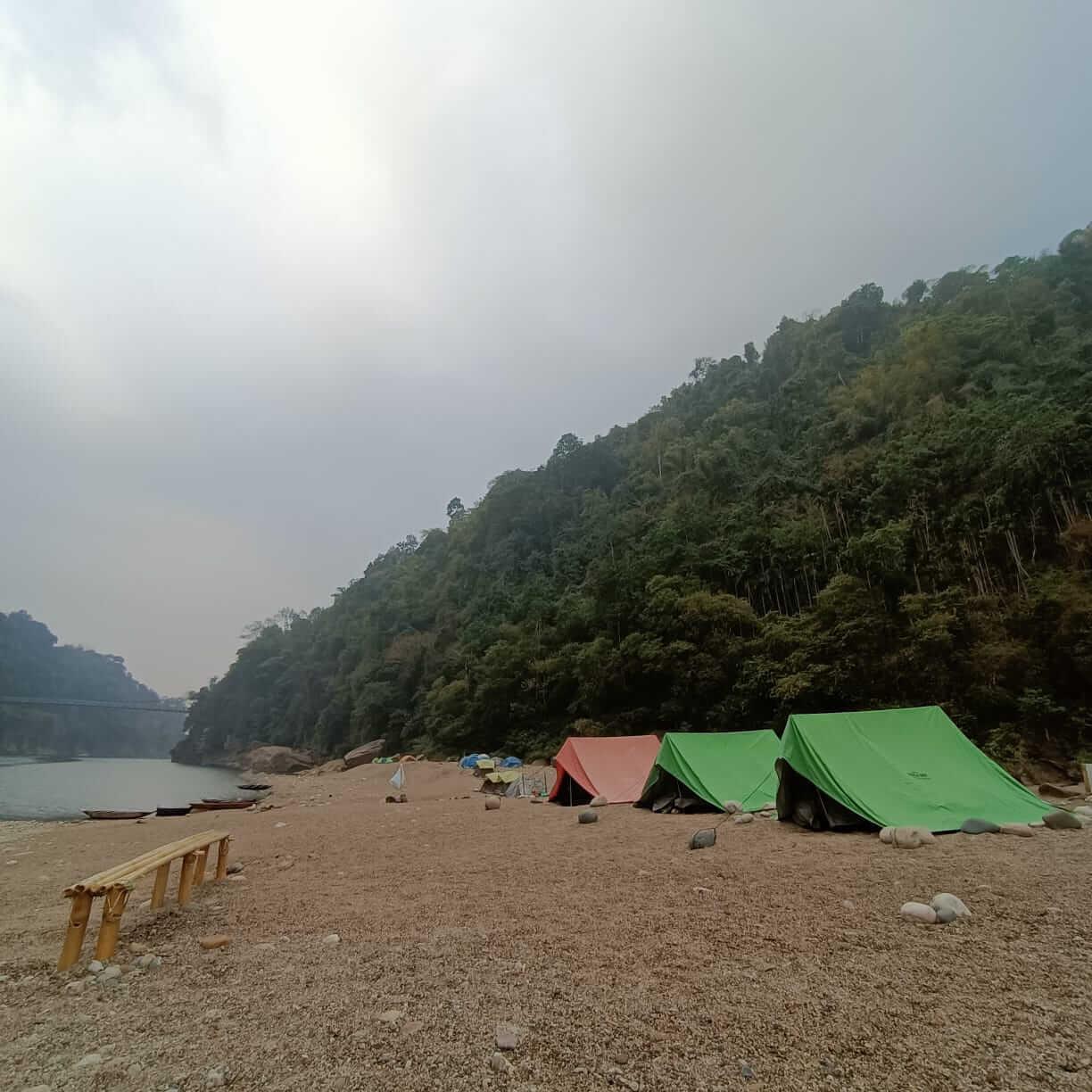 Dawki River Camping