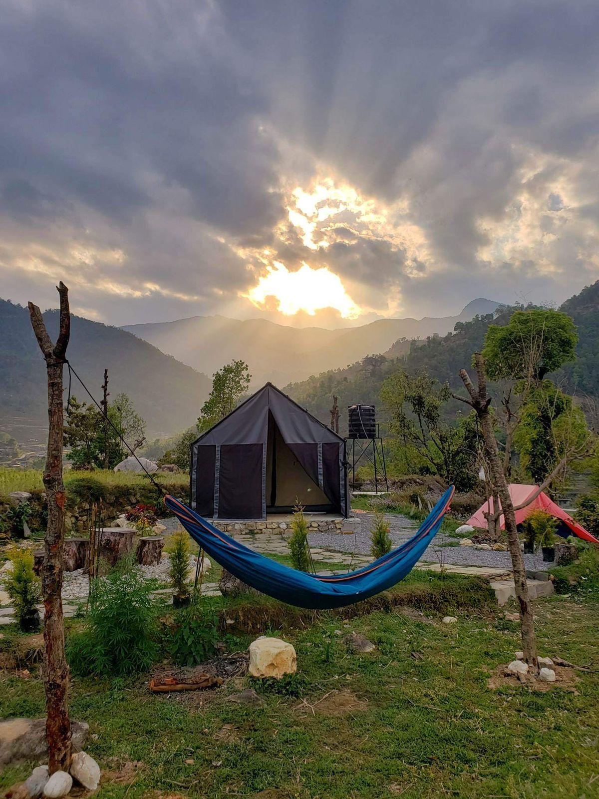 Accommodation Panchase Retreat Camp 1