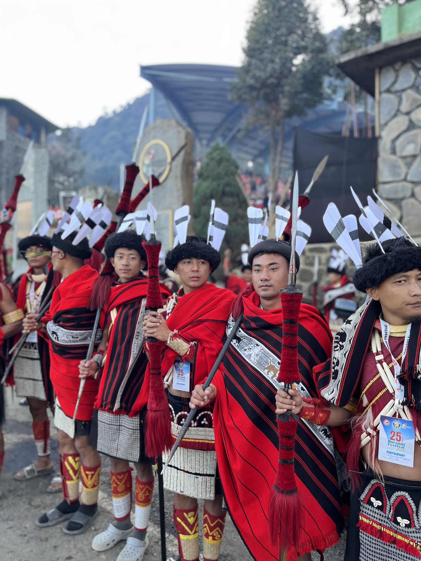 Warriors at the festival arena