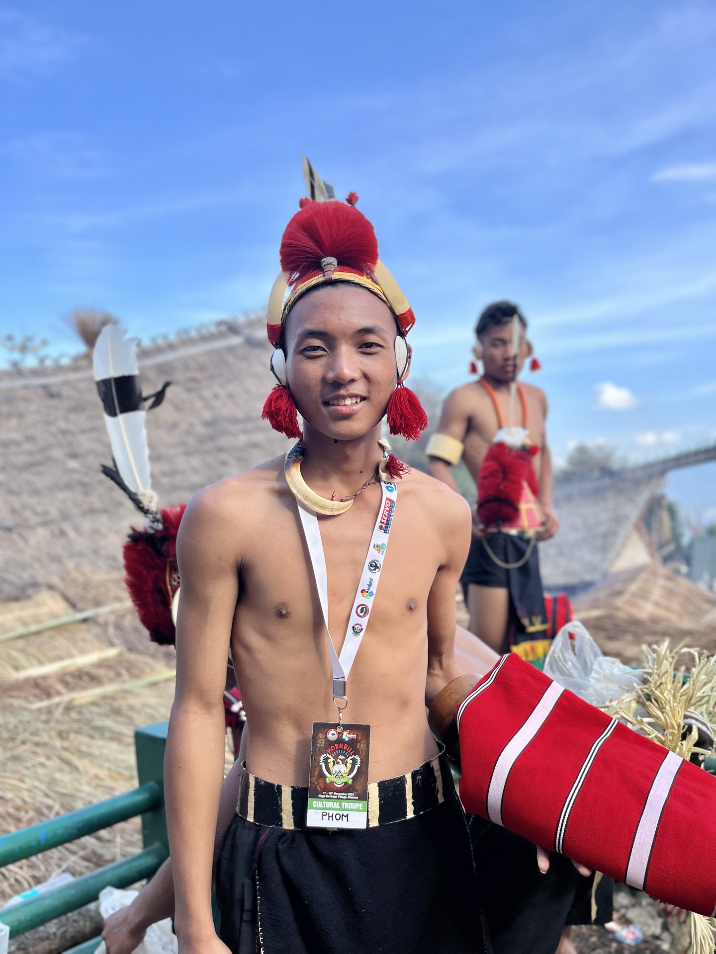 A Phom Naga performer