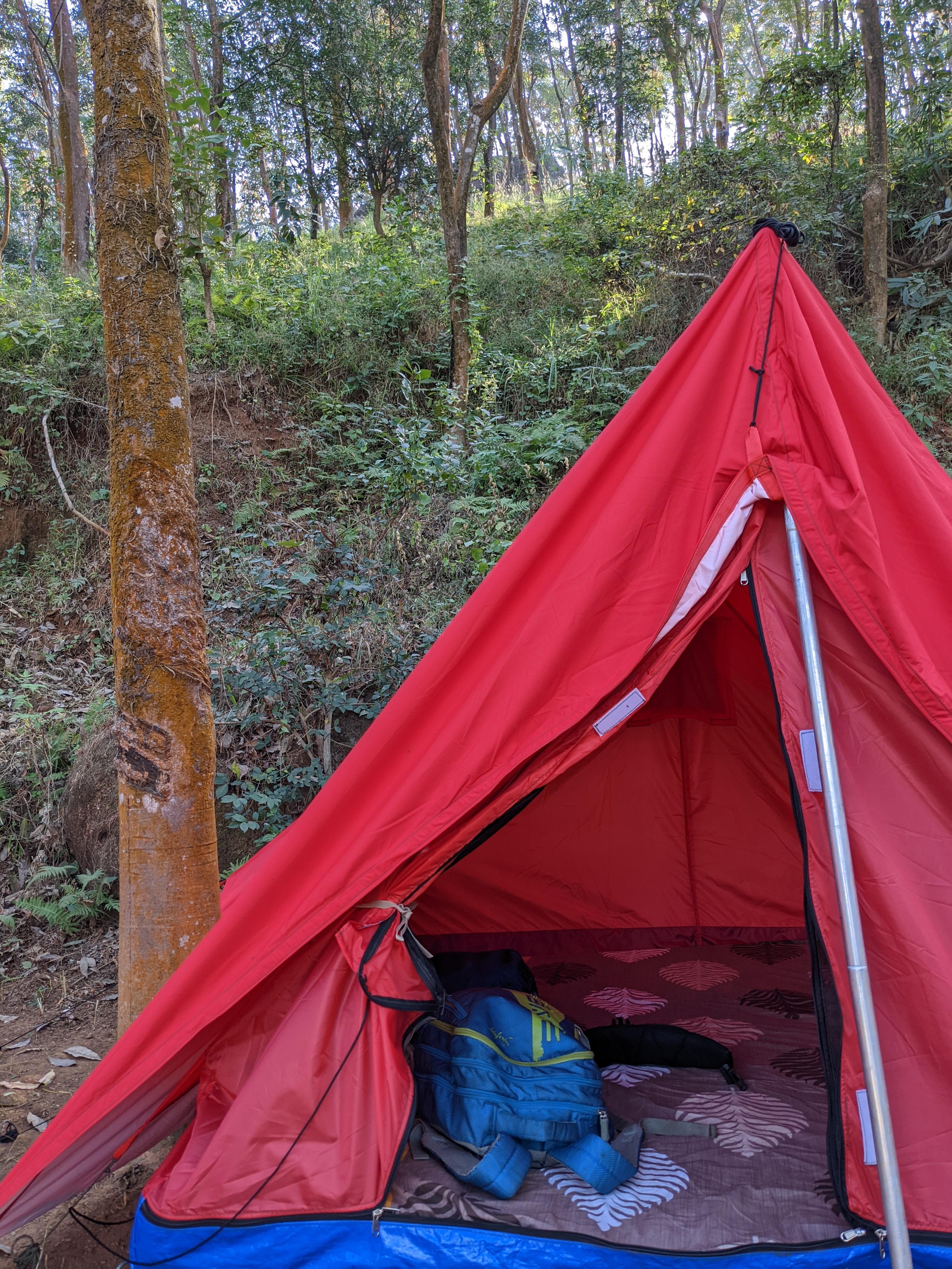 alpine tent view 3